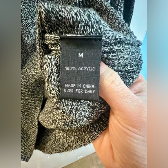 Iz Byer - Heather Grey Bodycon Lace-Up Sweater Dress (NWOT) - Medium - Picture 7 of 7